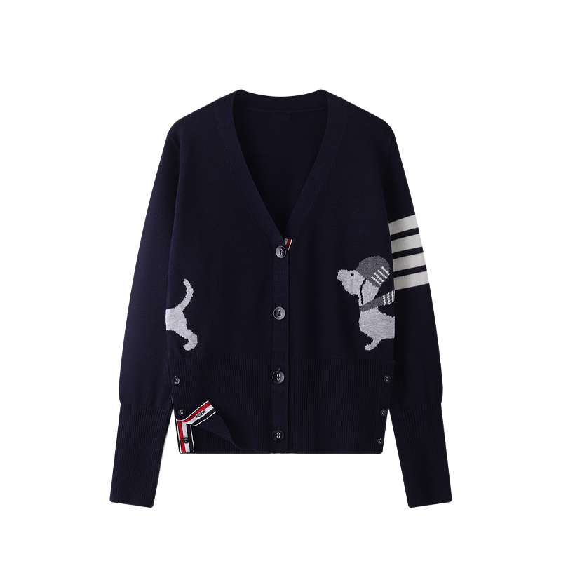 Unisex Puppy Cardigan | Thom Browne