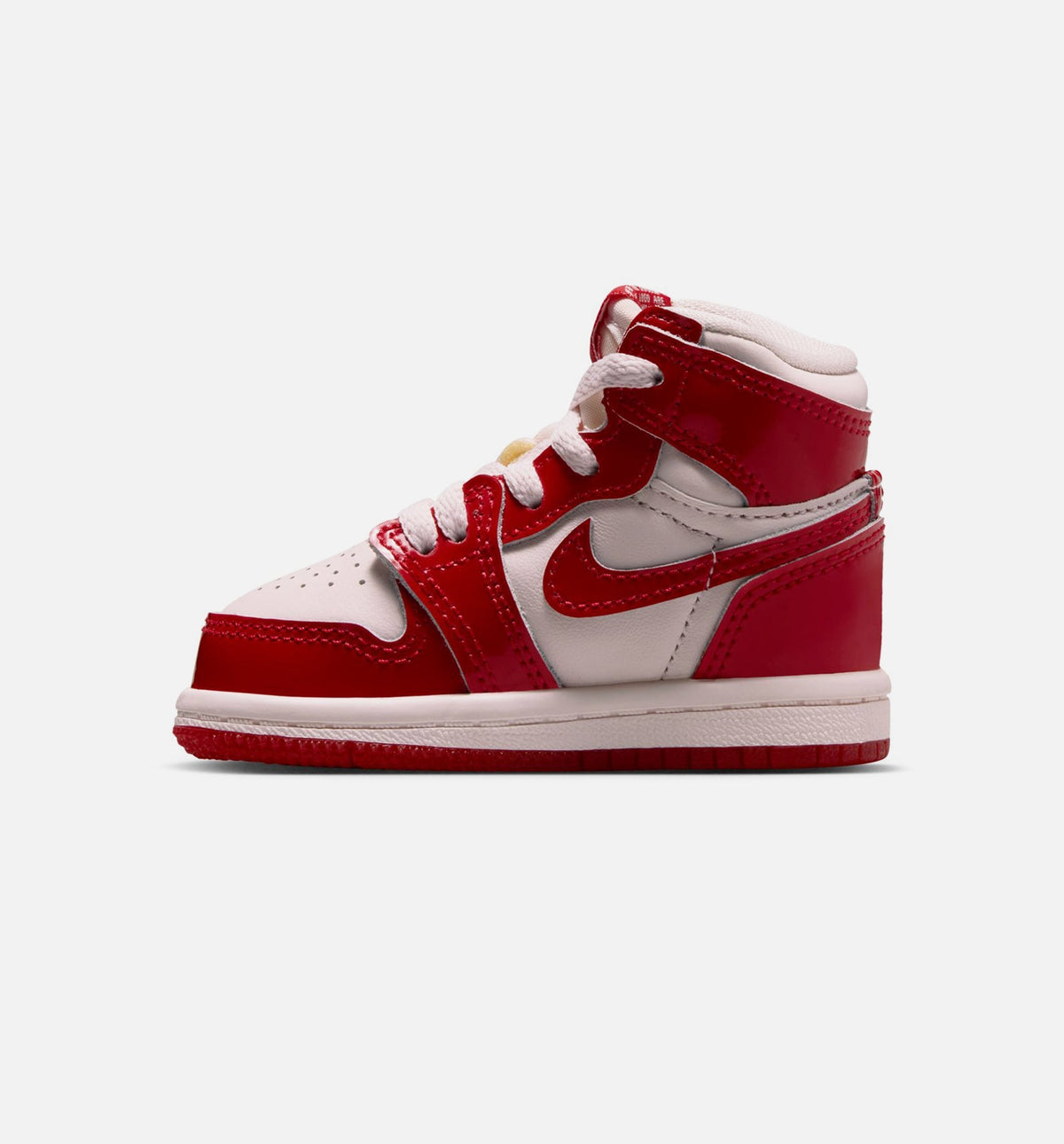 Air Jordan 1 Retro High OG Nails And Grails Infant & Toddler Lifestyle Shoes - University Red/Metallic Silver