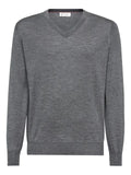 Brunello Cucinelli V-neck wool jumper