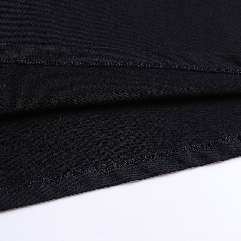 Off-White Cartoon Color Spelling Arrow Pattern T-Shirt