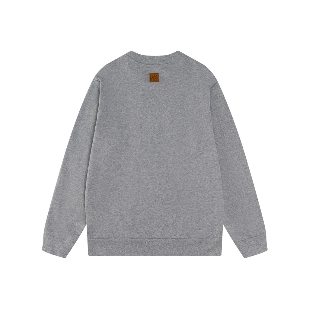 Fishing Embroidered Collab Crewneck Sweatshirt