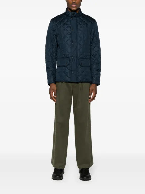 Barbour button-up quilted jacket