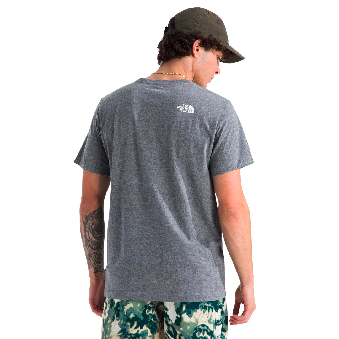 Camiseta Half Dome Ss Tee para hombre color gris