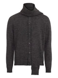 MM6 Maison Margiela virgin wool-blend cardigan