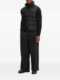 Armani Exchange logo-print quilted gilet
