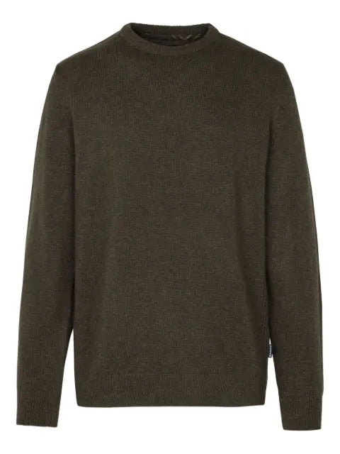 Barbour elbow-patch wool sweater
