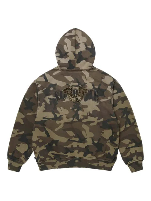Supreme x True Religion zip-fastening sweatshirt