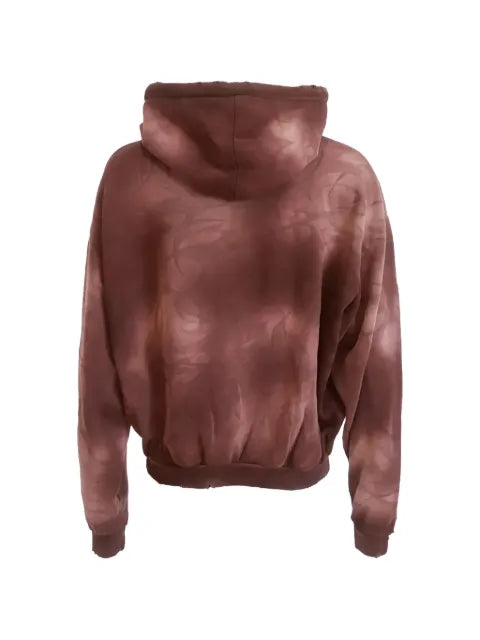 HELLSTAR bleach-effect hoodie