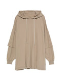 Rick Owens DRKSHDW Tommy Hustler layered hoodie