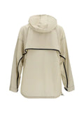 LOEWE technical-shell zip-up hooded jacket