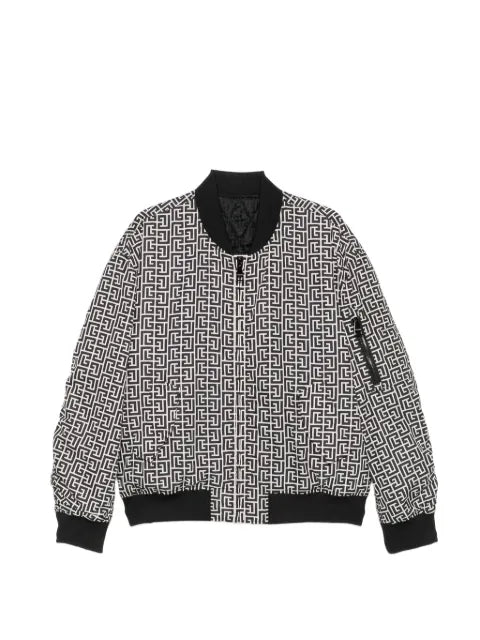 Balmain PB-monogram bomber jacket