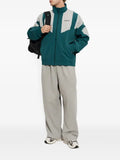 adidas logo-print panelled jacket