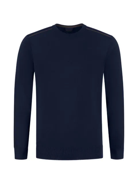 Paul & Shark contrast-trim crew-neck sweater