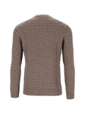 Al Duca D’Aosta 1902 cable-knit crew-neck sweater