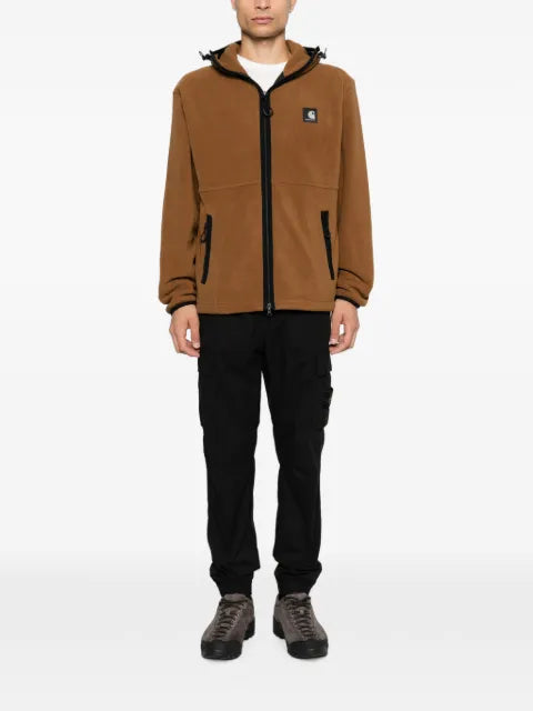 Carhartt WIP logo-patch hooded jacket