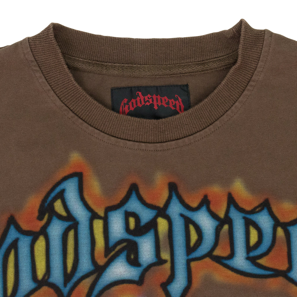 Brown Off The Leash L/S T Shirt