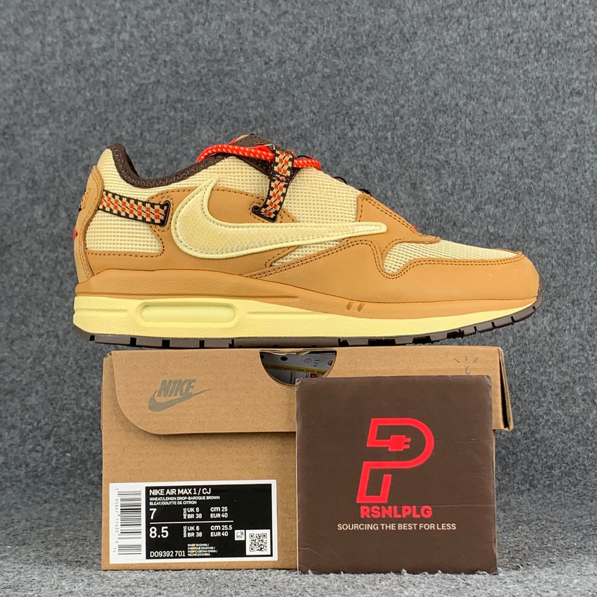Travis Scott x Air Max 1 'Wheat'