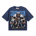 BKYS Revival Football Graphic Cropped T-Shirt