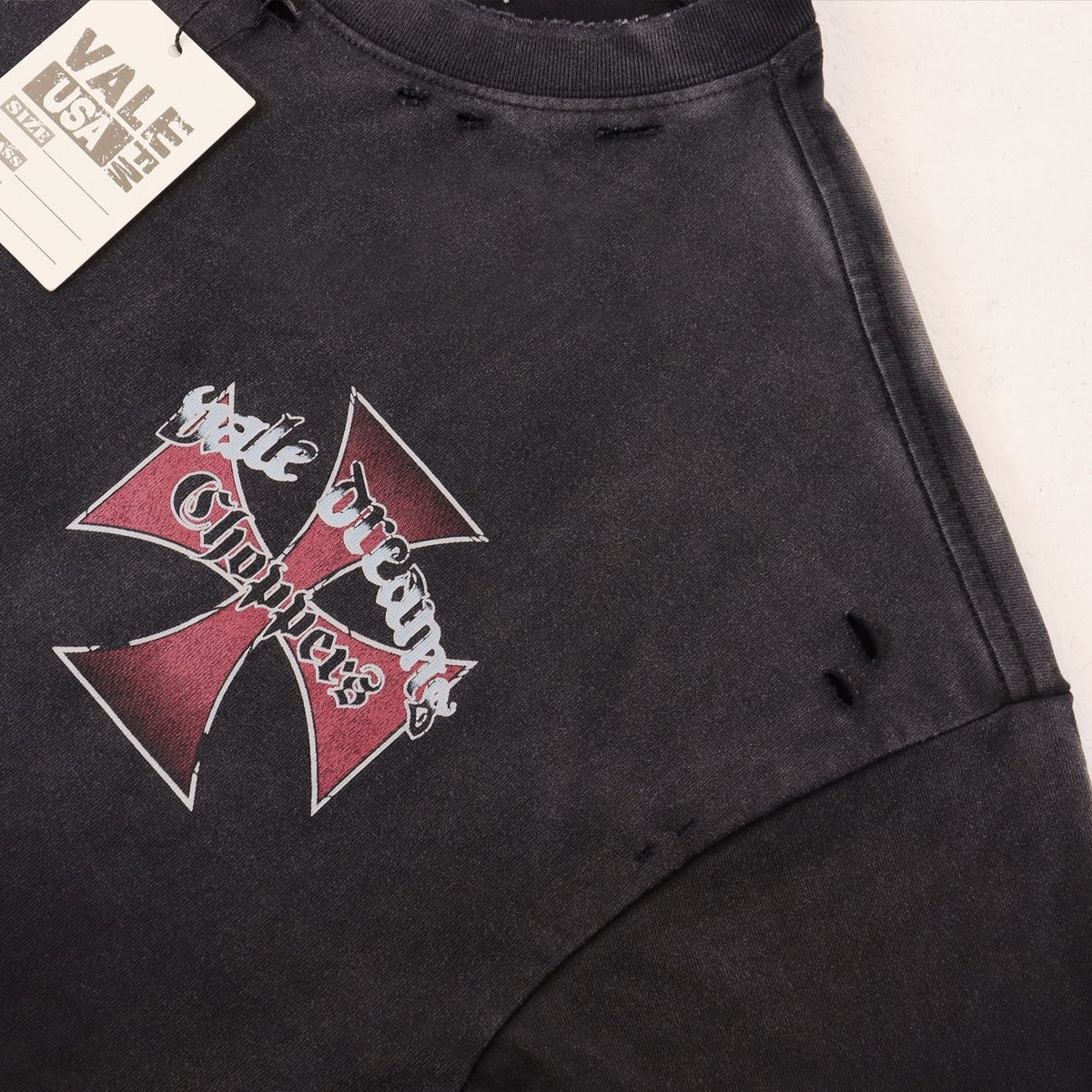 Valley Dreams Choppers Cross Graphic T-Shirt