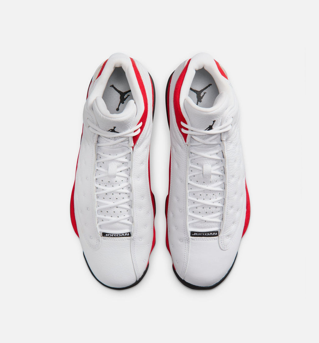 Air Jordan 13 Retro White & University Red Men's Lifestyle Shoe
