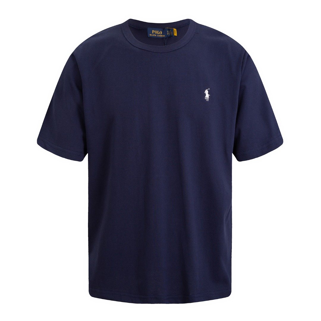 Ralph Lauren Embroidered Letter Relaxed Crewneck T-Shirt